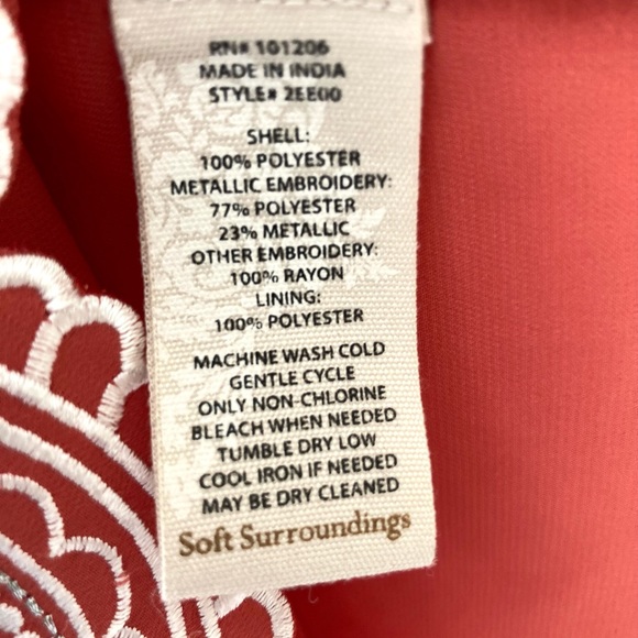 NWOT Soft Surroundings Sunrise Canyon Bella Top Size XL - Picture 11 of 11